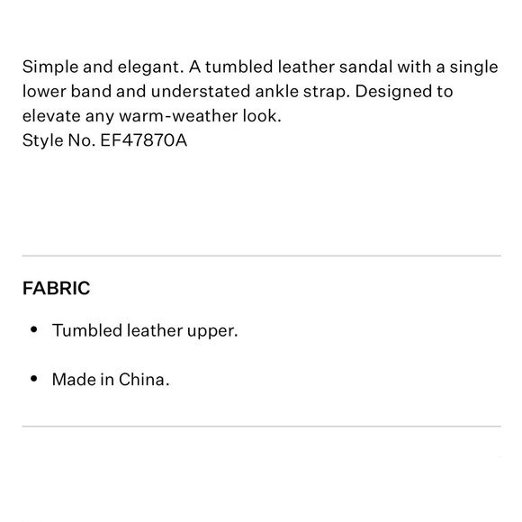 EILEEN FISHER 10 NEW Razz Tumbled Leather Ankle Strap Sandals in Chalk NIB NWT - Picture 13 of 16